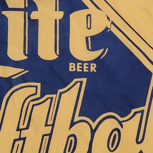 Vintage 1984 Champion Lite Softball Coach Jacket 2XL 28x28 Yellow - Picture 9 of 13